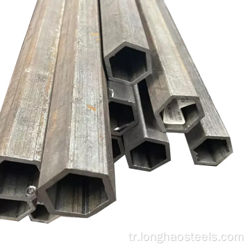 ASTM çokgen paslanmaz çelik kaynaklı boru